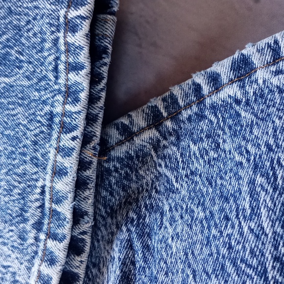 Vintage 1980s Lee Storm Rider Stone Wash Denim Jeans - Picture 8 of 11